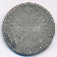 Ausztria 1888. 1Fl "Ferenc József" Sn korabeli hamisítványa T:F patina Austria 1888. 1 Flo...