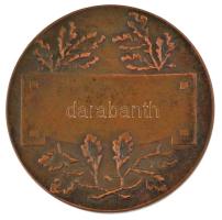 1945. "Országos Sportnapok" zománcozott bronz díjérem (40mm) T:AU