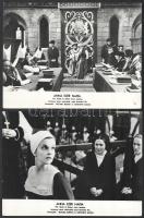 cca 1969 ,,Anna ezer napja" című angol történelmi film jelenetei és szereplői, 10 db vintage produkciós filmfotó ezüst zselatinos fotópapíron, a használatból eredő (esetleges) kisebb hibákkal, 18x24 cm