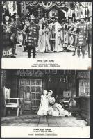 cca 1969 ,,Anna ezer napja" című angol történelmi film jelenetei és szereplői, 10 db vintage pr...