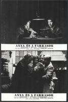 cca 1973 ,,Anna és a farkasok" című spanyol film jelenetei és szereplői, 4 db vintage produkciós filmfotó ezüst zselatinos fotópapíron, a használatból eredő (esetleges) kisebb hibákkal, 18x24 cm