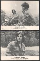 cca 1981 ,,Arany a tó fenekén" című ausztrál - amerikai film jelenetei és szereplői, 6 db produ...