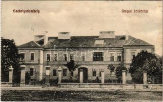 1914 Székelyudvarhely, Odorheiu Secuiesc; Megyei közkórház. Sterba Ödön kiadása / hospital (fl)