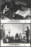 cca 1971 ,,Az Anderson magnószalagok" című amerikai bűnügyi film jelenetei és szereplői, 17 db ...