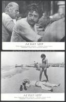 cca 1980 ,,Az élet szép" című szovjet - olasz film jelenetei és szereplői, 9 db produkciós film...