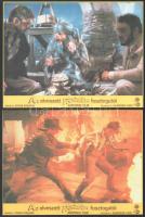 cca 1981 ,,Az elveszett frigyláda fosztogatói" című amerikai film jelenetei és szereplői, 6 db ...