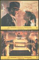 cca 1981 ,,Az elveszett frigyláda fosztogatói" című amerikai film jelenetei és szereplői, 6 db ...