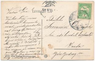 1909 Rónaszék, Costiui (Máramaros); sóbányák. Berger Miksa utóda kiadása / salt mines (EK)