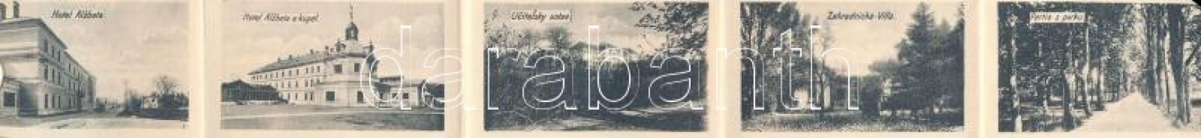 1928 Stubnyafürdő, Túróchévíz, Stubnianske Teplice, Turcianske Teplice; Hotel Alzbeta a kúpel / Erzs...