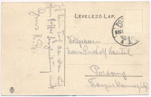 1906 Pozsony, Pressburg, Bratislava; Vaskutacska / Eisenbrünnel (Eisenbründl) / Zelezná Studénka (EK...