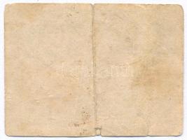 1884. 50Ft mini játék bankjegy T:F,VG beszakadás