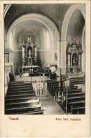 1912 Tasnád, Római katolikus templom belső / church interior