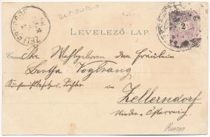 1898 (Vorläufer) Máriaradna, Mária-Radna, Radna (Lippa, Lipova); Kegytemplom, belső, búcsújáróhely /...