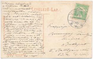 1909 Máramarossziget, Sighetu Marmatiei; Színház kert télen. Csermák M. amateur felvétele, Kaufman Á...