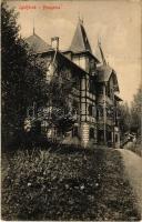 1914 Iglófüred, Spisská Nová Ves Kupele, Novovesské Kúpele; Hungária villa. Wlaszlovits Gusztáv kiadása / villa (EK)