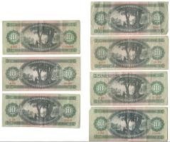 1962. 10Ft (4x) + 1969. 10Ft (2x) + 1975. 10Ft T:F,VG