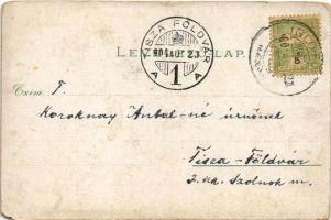 1904 Iglófüred, Spisská Nová Ves Kupele, Novovesské Kúpele; fürdő. Wlaszlovits G. kiadása / spa, bat...