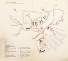 cca 1960-1970 Buchenwald koncentrációs tábor magyar nyelvű prospektusa. Fekete-fehér fotókkal. Szerk...