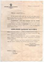 1931. "Gorzó és Társa Bankház" papagájos reklám és levelezőlap + ~1946-1949. "Schwart...