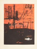 József Attila: Hazám. Juhász Ferenc előszavával, Csernus Tibor rajzaival, Bp., 1956, Szépirodalmi Kö...