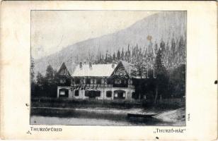 1912 Thurzófüred, Kupele Turzo (Gölnicbánya, Gelnica); Thurzóház / villa (EK)