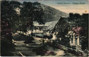 1929 Vihnyefürdő, Kúpele Vyhne; fürdő / spa, baths (fl)