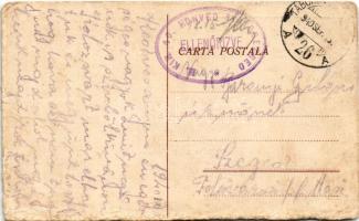 1940 Bonchida, Bontida; Állami iskola, Méntelep, Árpádkori és római katolikus templom, utca, Hangya ...