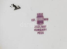 Zsolnay retro váza. Jelzéssel, minimális kopottsággal, m: 20 cm