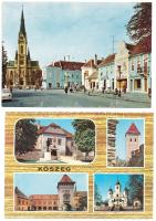KŐSZEG - 15 db modern magyar képeslap