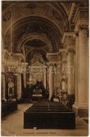 1910 Arad, Minoriták templomának belseje. Weisz Leó kiadása / church interior (EK)