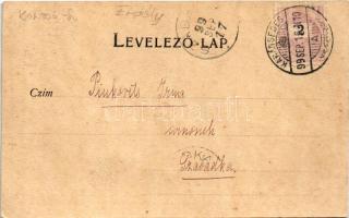 1899 (Vorläufer) Karánsebes, Caransebes; Görögkeleti román templom / Biserica catedrala gr. ort. rom...