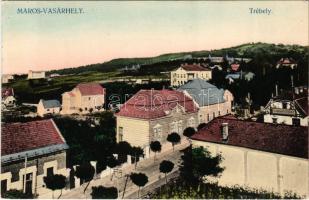 Marosvásárhely, Targu Mures; Trébely. Révész Béla kiadása / Platoul Cornesti (Rb)