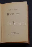 Dóczi Lajos Költemények, Ráth Mór Budapest 1890 Dúsan aranyozott kiadói egészvászon kötésben (Gotter...