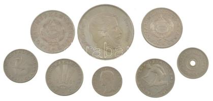 1967. 2f alpakka + 5f alpakka + 10f alpakka + 20f alpakka + 50f alpakka + 1Ft Ag + 2Ft Ag + 5Ft Ag, ...