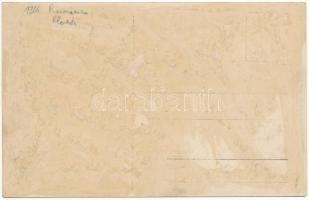 1916 Ploiesti, Ploesti, Ploesci; Romanian begger on the street. photo (gluemarks)