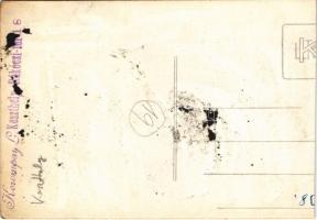 Gyenesdiás, útépítő munkások, Töpfel Mátyás vendéglője, bor sör és pálinka mérése, római katolikus t...