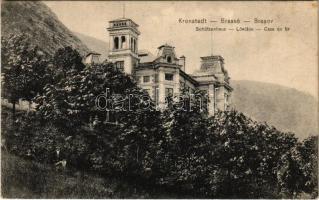 Brassó, Kronstadt, Brasov; Lövölde / Schützenhaus / Casa de tir / shooting hall (fl)