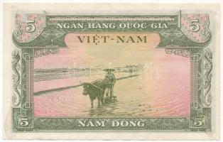 Vietnam / Dél-Vietnám 1955. 5D T:VF,F ragasztónyom 
South Vietnam 1955. 5 Dong C:VF,F gluemark 
Kr...
