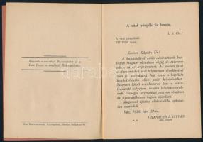 Berta Antal: Mi és a baptista útitársunk. Vác, 1930. Kiadói papírkötés, jó állapotban