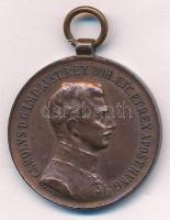 1917. "Károly Bronz Vitézségi Érem" bronz kitüntetés mellszalag nélkül. Szign.: Kautsch T:AU Hungary 1917. "Bronze Gallantry Medal" bronze decoration without ribbon. Sign.: Kautsch C:AU NMK.: 310.