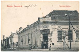 1911 Szatmárnémeti, Satu Mare; Tisztviselő telep, Bernáth Zoltán fűszerkereskedő üzlete. Cseplák Bálint kiadása / officers' colony, shop