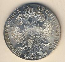Ausztria 1780. SF Thaler Ag "Mária Terézia" újveret T:1/2