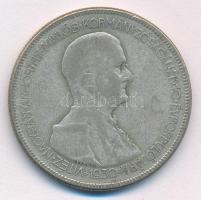 1930. 5P Ag "Horthy jobbra" T:F patina, kis ph. Adamo P8