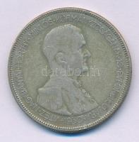 1930. 5P Ag &quot;Horthy jobbra&quot; T:F patina, kis ph. Adamo P8