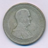 1930. 5P Ag &quot;Horthy jobbra&quot; T:F patina, kis ph. Adamo P8