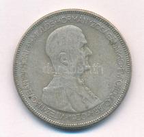 1930. 5P Ag Horthy jobbra T:F patina Adamo P8