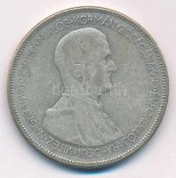 1930. 5P Ag "Horthy jobbra" T:F patina Adamo P8