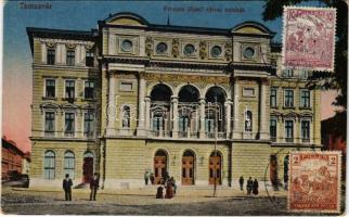 Temesvár, Timisoara; Ferenc József városi színház / theatre