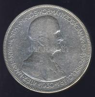 1930. 5P Ag "Horthy jobbra" T:3