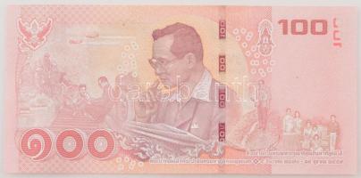 Thaiföld 2017. 100B "IX. Ráma emlékbankjegy" T:UNC  Thailand 2017. 100 Baht "Rama IX commemorative note" C:UNC Krause 132.